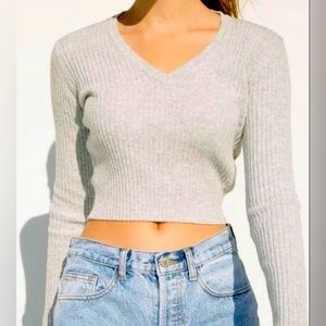 Brandy Melville Cropped Long Sleeve -
